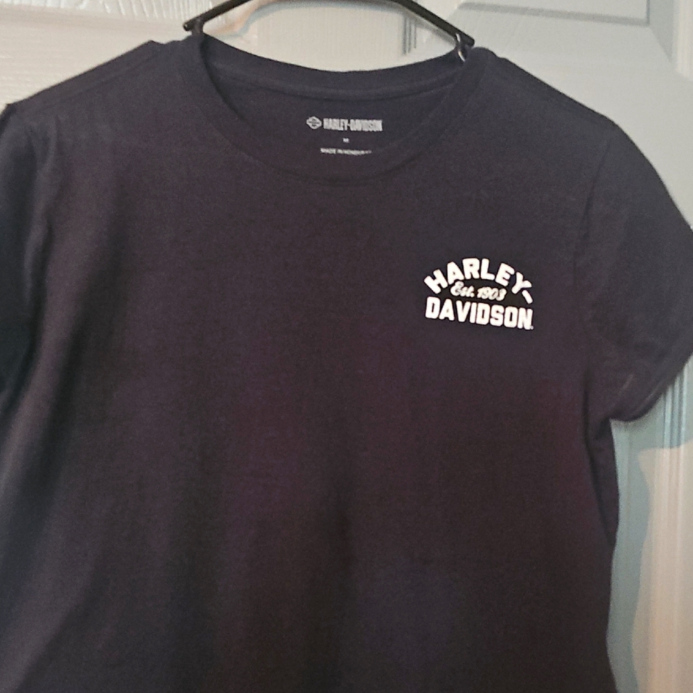 Harley-Davidson Black Short Sleeve Tee